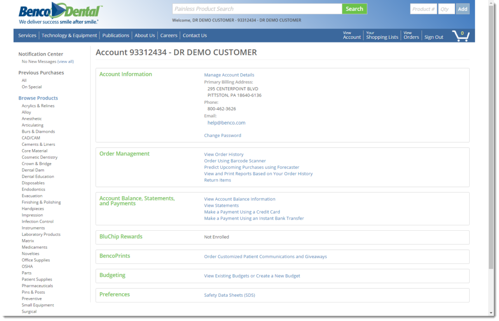 click make a payment using cc