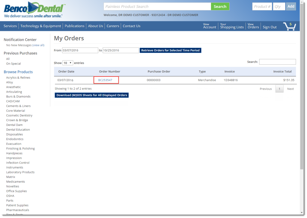 click-on-the-order-number
