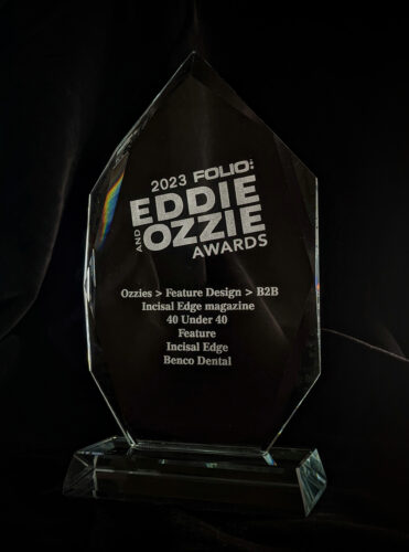 Benco Dental wins Eddie & Ozzie Award 2023 for Incisal Edge magazine
