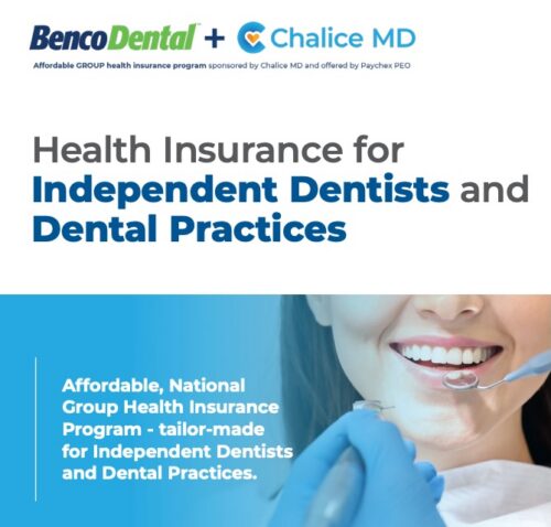 Chalice MD’s group health benefits solutions are now available to Benco Dental customers, delivered through Clarion Solutions’ portfolio of practice-enhancing services.