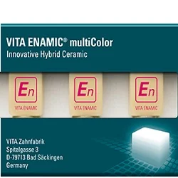 Vita enamic multicolor blocks for dental milling machines